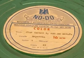 Lata Película NO-DO Color Juan Carlos I