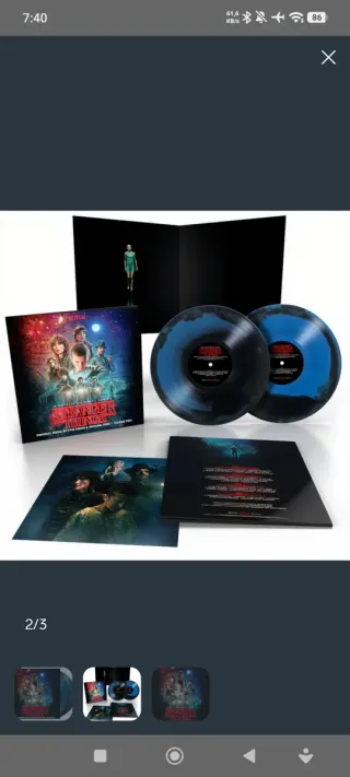 Vinilo Stranger Things Vol. 2 BSO