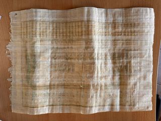 Papiro Egizio Dipinto a Mano