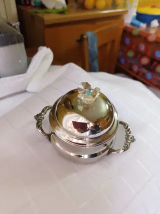 Zuccheriera Argento Stile Vittoriano