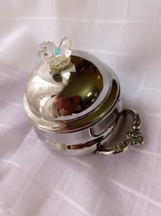 Zuccheriera Argento Stile Vittoriano