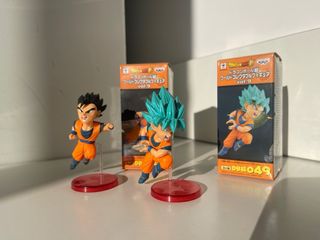 Figuras Dragon Ball Super WCF Goku y Gohan