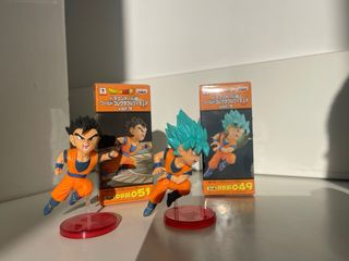 Figuras Dragon Ball Super WCF Goku y Gohan