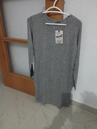 Jersey Nukutavake gris con lentejuelas