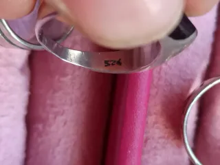 Lote 5 Anillos Plata 925"'