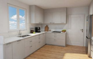 Casas modulares hibridas de acero y hormigón