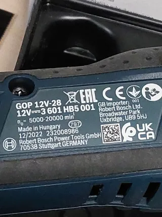 Multifunzione Bosch GOP 12V-28 +GAL 12v-40