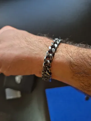 Pulsera Acero Inoxidable Hombre Lotus