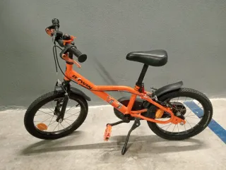 Bicicleta infantil B'TWIN 16 naranja