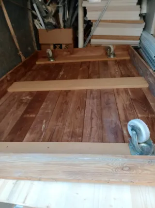 Plataforma de madera