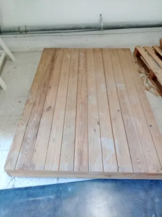 Plataforma de madera