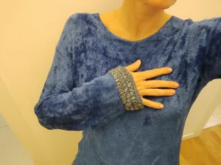 Maglione Giorgio Armani vintage blu