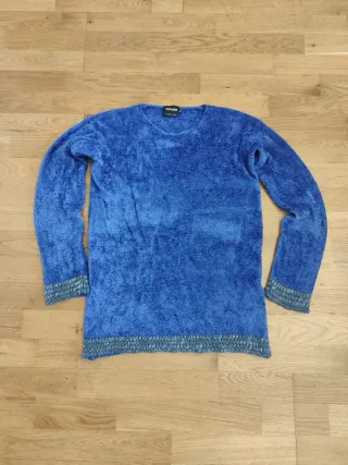 Maglione Giorgio Armani vintage blu
