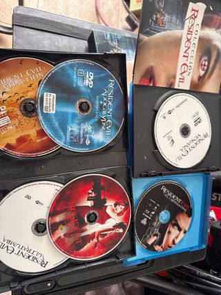 Colección Resident Evil DVD y Blu-ray