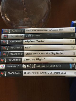 Lote Juegos PS2