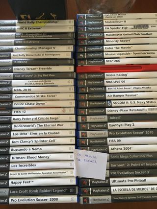 Lote Juegos PS2