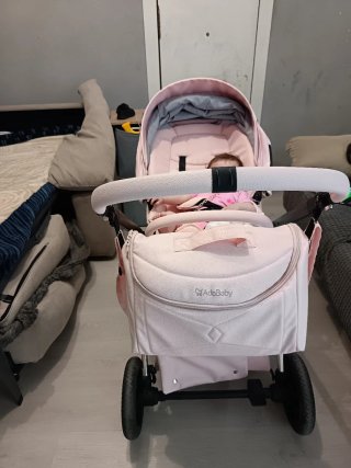 Carrito de bebé AdaBaby SOL Rosa