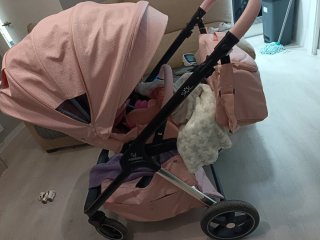 Carrito de bebé AdaBaby SOL Rosa