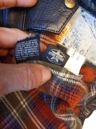 Chaqueta Cuero Bomb Boogie  Marrón