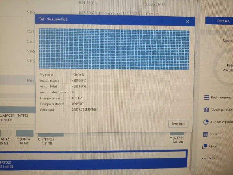 SSD Samsung 960 EVO 250GB M.2 Testeado