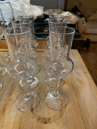 Set 8 Bicchieri Vino + 6 Bicchieri Grappa Vetro