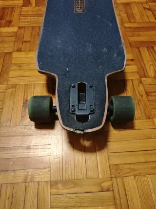 Longboard con diseño japonés