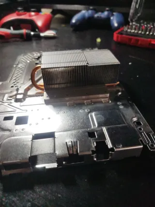 Placa Metal + Disipador PS4 Fat