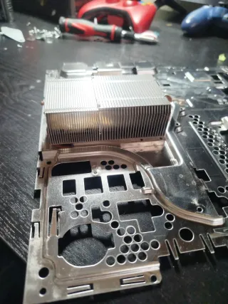 Placa Metal + Disipador PS4 Fat