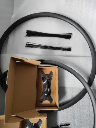 Ruote in fibra di carbonio mtb boost 29 pollici