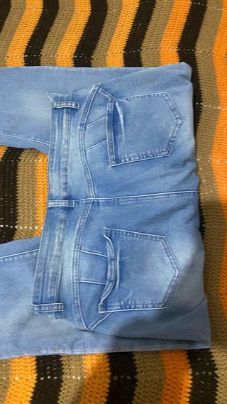 Conjunto mujer talla 44 verde y morado