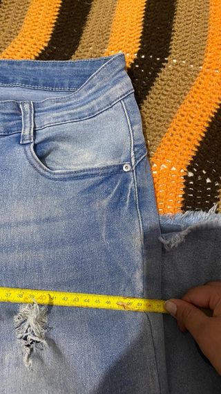 Conjunto mujer talla 44 verde y morado