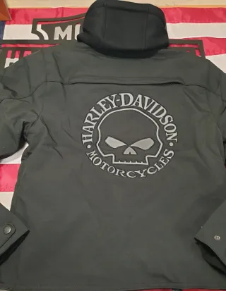 Giacca Harley-Davidson 3 in 1 Skull Taglia S Nuova
