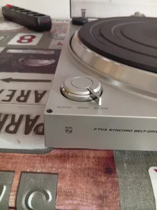 Tocadiscos Philips F7113 Plata