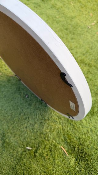 Espejo redondo madera con cuerda