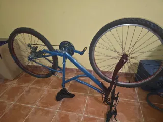 Bicicleta Montaña Azul y Morado