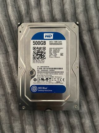 Disco Duro WD 500GB SATA HDD
