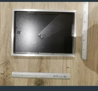 Marco de fotos IKEA RIBBA plateado