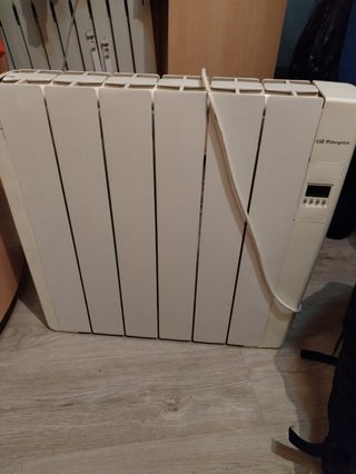 Emisor térmico blanco