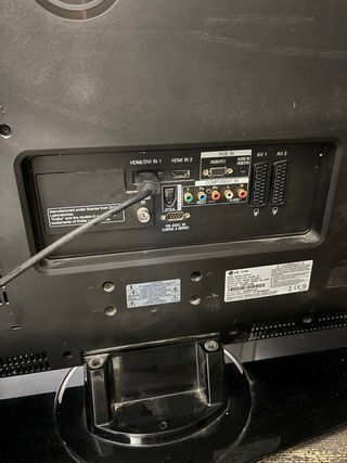 Televisión LG 37 Negra