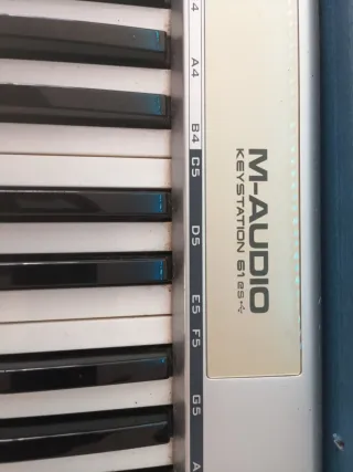 Teclado MIDI M-Audio Keystation 61