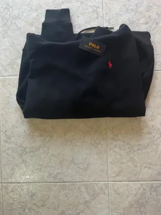 Sudadera Polo Ralph Lauren Negra Nueva INTACTA