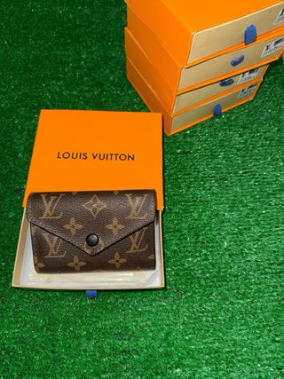 Cartera Victorine Monograma Louis Vuitton Castaño