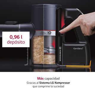 Aspirador Escoba LG A9K-CORE2S Kompressor 200W