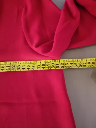 Camisa Mango Roja Manga Larga