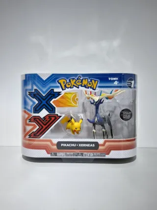 Figuras Pokémon Pikachu y Xerneas Nuevo Precintado