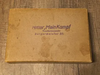 Mein Kampf Adolfo Hitler Edição Especial 1942