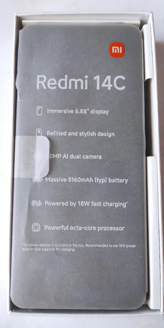Xiaomi Redmi 14C 128GB Negro Nuevo