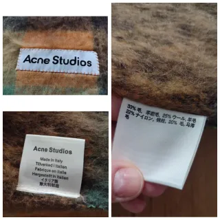 Sciarpa Acne Studios Unisex Multicolor