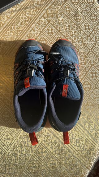 Zapatillas Salomon Montaña Azul/Rojo