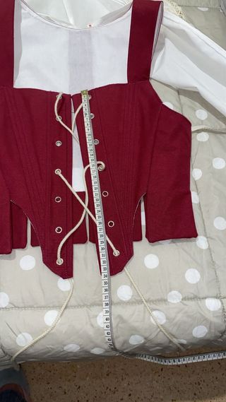 Traje de Huertana Multicolor Talla Única